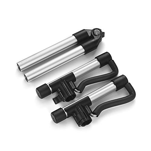 Muslady Universal Portable Ukulele Stand Ukelele Uke Holder A-Frame Aluminum Alloy String Instrument Accessories for 18-26 inches Ukuleles - Thumbnail 3