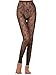 Begirlly Stylish Jacquard Patterned Pantyhose Footless Fishnet Tights for Womens
