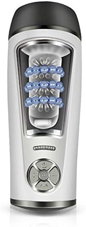 Automatic Retractable V-ibration Suction Aircraft Cup With Roll Bead R-ealistic V-agina Men's M-asturbation Device A-dult S-ex Product