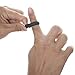 (Price/6 Pcs) GOGO Premium Man's Silicone Wedding Rings - 9 mm Wide(3 mm Thick) Flexible Wedding Bands - Great for Sports or Outdoors - Assorted,10