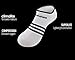 adidas Women's Superlite No Show Socks (6-Pair) -2020, Medium Heather Grey/Semi Solar Yellow/Flash Red/Sh