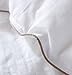 Three Geese Cozy Goose Down Feather Fiber Comforter King Size,All-Season Quilted with Corner Tabs,750 Fill Power,43oz Fill Weight,Soft Egyptian Cotton/Plush Fiber Blended Cover…