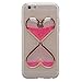 UCLL Iphone 5/5S/SE Case,Time hourglass Design Case for Iphone 5/5S/SE with a Screen Protector (Pink)