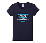 Women's Alexander Hamilton Quote Tee Medium Navy