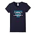 Women's Alexander Hamilton Quote Tee Medium Navy