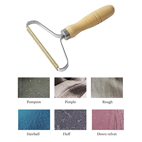 Lint Roller, Portable Lint Remover Clothes Fuzz Shaver Restores Your Clothes and Fabrics Lint Remover Hair Removal