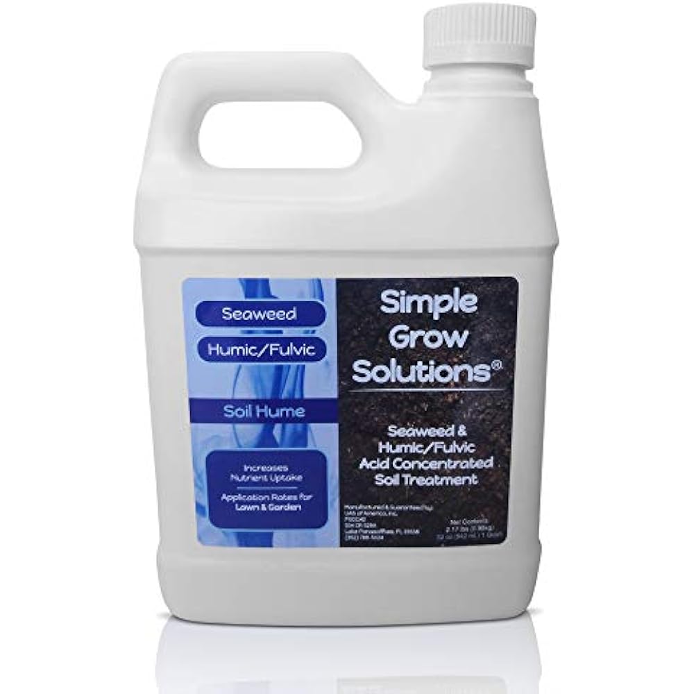 Super Seaweed Humic Fulvic Acid Blend Organic Liquid Super Seaweed Humic Fulvic Acid Blend Organic Liquid