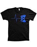 Heartbeat of a gamer tshirt funny gaming tshirts video game shirt
