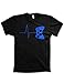 Heartbeat of a gamer tshirt funny gaming tshirts video game shirt
