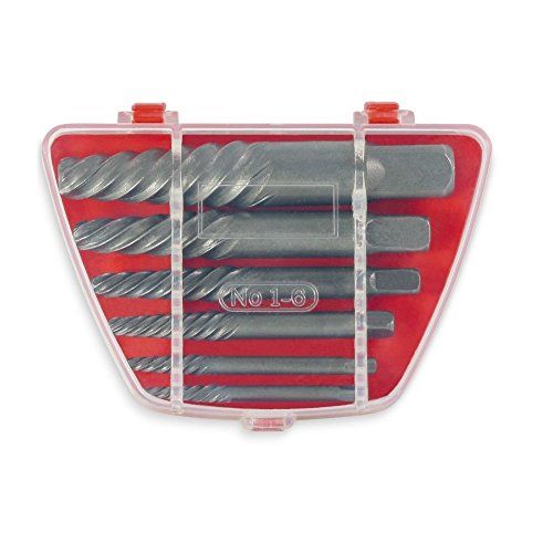 Saca Parafuso 6 peças (3mm a 25mm 1/8" a 1")