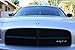 24Designs Compatible Sxt6 Stick on Emblem Black Silver Replacement for Dodge Vehicles Y
