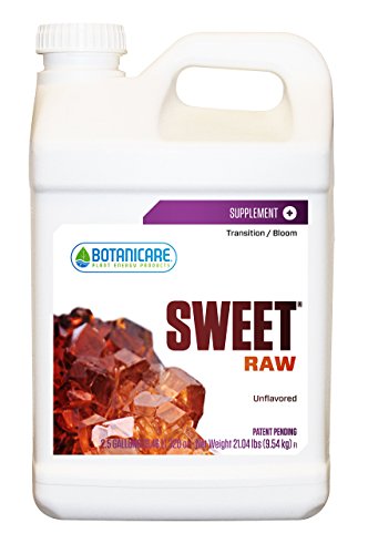 Botanicare Sweet Raw, Supplement for All Phases of Plant Growth, 2.5 gal.