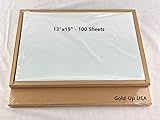 13 x 19 Inch Waterproof Inkjet Transparency Film for Silk Screen Printing - 1 Pack (100 Sheets)