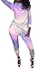 Lovaru Women's Fashion Colorful Elastic Drawstring Tracksuit Sweatpant Outfit