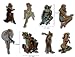 Cool Fun Vinyl Stickers Decals for Snowboard Skateboard Funny Sticker Bomb Pack (H)