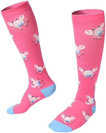 Compression Socks for Women &amp; Men by Faladi-BEST design ideal for Everyday Use,Nurses,Shin Splints, Maternity, Travel&amp;Running (1 pair)
