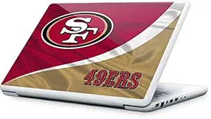 Skinit Decal Laptop Skin Compatible with MacBook 13-inch - Officially Licensed NFL San Francisco 49ers Design