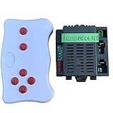 weelye RX23 12V FC One-Sided Socket Kids Powered Ride on car 2.4G Bluetooth Remote Control and Receiver Accessories for Children Electric Ride On Car Replacement Parts