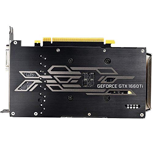 EVGA-GeForce-GTX-1660-Ti-SC-Ultra-Gaming-Tarjeta-Grfica-6-GB-GDDR6-Dual-Fan-Metal-Backplate-06G-P4-1667-KR