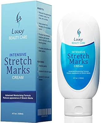 Amazon Com Stretch Mark Cream 4oz Best Treatment To Reduce Prevent Stretch Marks Intensive Moisturizing Hydrating Formula With Natural Ingredients Used During Pregnancy After Birth For