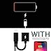 iPhone X Aux Charger Cord, DISDIM 2 in 1 Spring [Extension to 5FT] Lightning to 3.5mm Headphone Audio Jack Adapter with 8Pin Extend Charging Port Cable for iPhone X /8/8Plus,iOS 11 to Home/Car Stereos