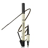 TC Joy 3 in 1 Eyebrow Pencil with Eyebrow Powder and Eyebrow Dye, Professional 3D Eyebrow Cosmetic Makeup Tool, Waterproof Natural and Long-lasting
