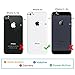 ULAK iPhone 5C Case, 3in1 Anti Slip iPhone 5C Case Hybrid with Soft Flexible Inner Silicone Skin Protective Case Cover for Apple iPhone 5C Zigzag + Blue