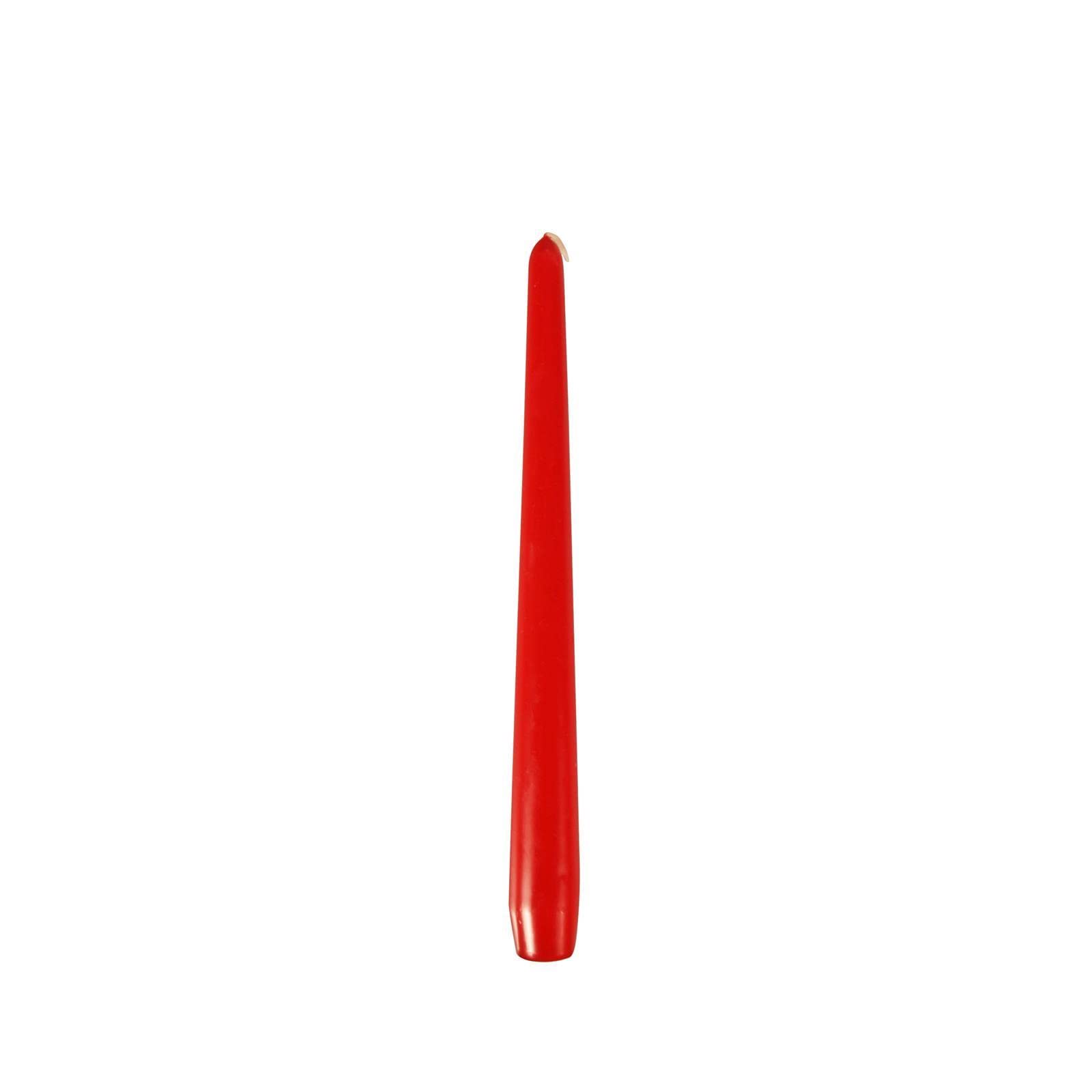 Papstar 17960 Candlesticks Diameter 2.2 x 25 cm Pack of 50 Red