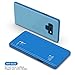 Flip Cover for Galaxy Note 9 Clear View Kickstand Full Protector Case (Samsung Galaxy Note 9, Blue)