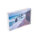 Magnetic Photo Frame, Transparent Clear Frameless