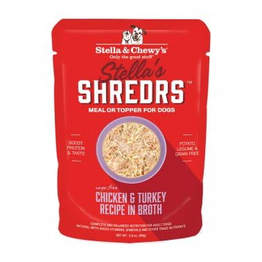 STELLA & CHEWY’S SHREDRS CAGE FREE CHICKEN &...