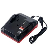 Biswaye Multi-Chemistry Slide Battery Pack Charger PCXMVC for Porter Cable Cordless Power Tool 18V Lithium Ion & NiCad NiMh Battery PC18B PC18BL PC18BLX