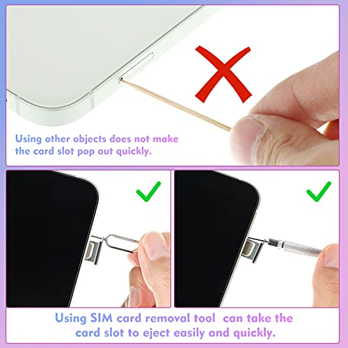 30 Pieces SIM Card Removal Tool SIM Card Tray Eject Pins Opening