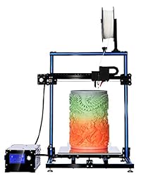 Impresora 3D ADIMLab 24V Prusa I3 3D tamaño de impresión 310 x 310 x 410 con cama de calor, cristal, caja de control, PLA, actualización de nivelación automática disponible