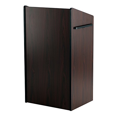 Safco Products 8918MH Executive Mobile Lectern, Mahogany - Thumbnail 5