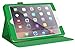 iPad Air 2 Case, Apple iPad Air 2 Leather Case, rooCASE Dual View Slim Fit Leather PU Folio Case, Green