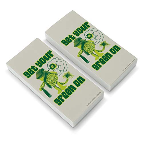 Get Your Green On Recycle Fraggle Rock Boober Eraser Set of 2