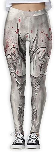 Tisky Fitness Power Flex Yoga Pants Leggings Blood Trails Anger Claw Warrior