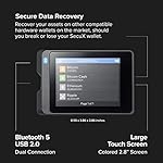 SecuX-W20-Most-Secure-Crypto-Hardware-Wallet-w-Bluetooth-Large-Touchscreen-Easily-Manage-your-Bitcoin-Ethereum-Ripple-BTC-ETH-LTC-BCH-DGB-Dash-BNB-DOGE-XLM-and-more