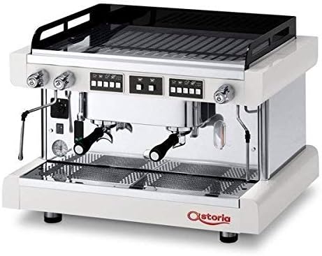 Astoria Pratic Avant SAE Automatic 2 Group Espresso Machine BLACK, WHITE, RED