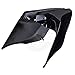 Harley Side Covers Motorcycle Side Covers Stretched Side Panels Fit for 2009-2013 Harley Touring - Vivid Black, ABS Plasitc Skirts, 6 Studs