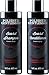 Polished Gentleman Beard Wash and Conditioner Set - Softens and Strengthens - Beard Shampoo with Growth Oil - Moisturizer & Beard Thickener - Tea Tree Unscented - Paraben-Free & Sulfate-Free (16oz)