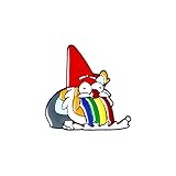 LUKGELYAM Cute Enamel Pins Cartoon Lapel Pin Brooch