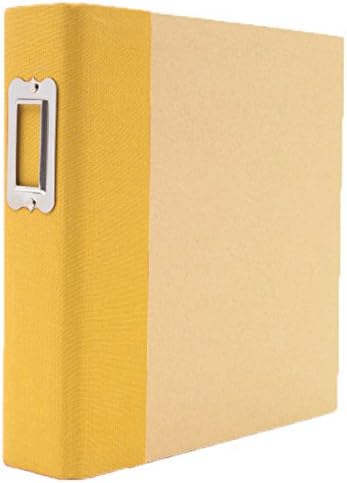 Simple Stories Snap Binder, 6 by 8-Inch, Yellow