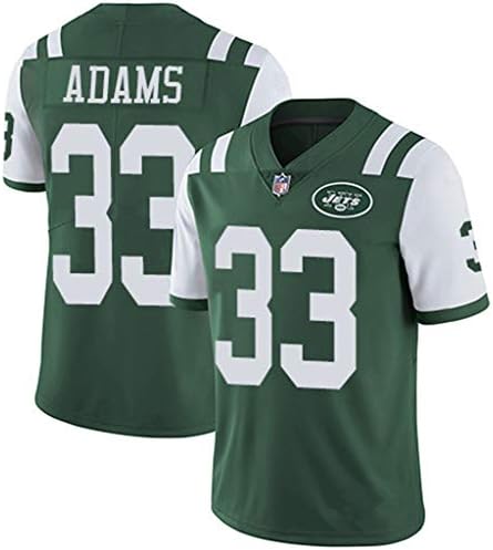 Liabb NFL New York JETS Adams Rugby Jersey for men Rugby Fan Short Sleeve Summer Casual Print Top T-Shirts Clothing
