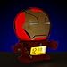 Bulb Botz 2021432 Marvel Iron Man Night Light Alarm Clock