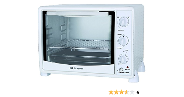 Orbegozo HO250 HO 250 A-Horno eléctrico, 1600 W, 25 l : Amazon.es: Hogar y  cocina