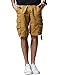 Match Men's Twill Comfort Cargo Short Without Belt #S3612 (Label Size 4XL/40 (US 38), Khaki)