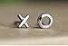 Cute Stud Earrings 925 Sterling Silver Dainty Mini XO Earrings for Women Everyday Wear