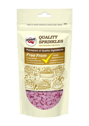 Natural PinkÂ Gluten GMO Nuts Dairy Soy Free Confetti Valentine Hearts